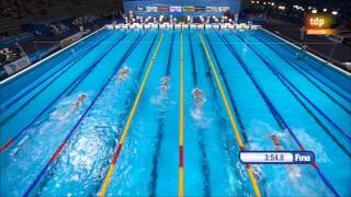 Final 800 libre femenino Ledecky récord del mundo [upl. by Sancha]