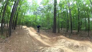 Dirt Jumps Lake Crabtree County Park Raleigh NC [upl. by Onaled]