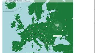 WR Europe Cities Difficult Version 115231 Seterra Geoguessr [upl. by Elreath]