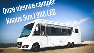 De nieuwe camper Knaus Sun i 900 LEG [upl. by Einaffets]