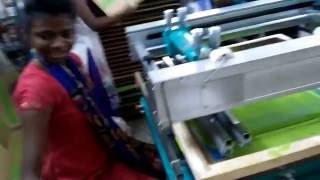 spl matrix new model screen printing machine [upl. by Ecienaj]