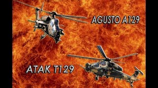 ATAK T129 vs AGUSTO A129 [upl. by Arataj]