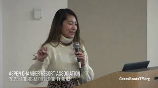 Aspen Chamber Resort Association 2023 Tourism Outlook Forum [upl. by Vander]