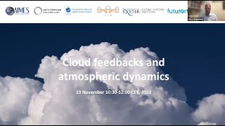 Tipping elements discussion series  Cloud feedbacks and atmospheric dynamics 11 [upl. by Ensoll316]