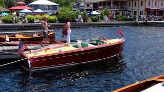 MUSKOKA VINTAGE BOAT SHOW 2017 4K SLIDESHOW [upl. by Irihs]