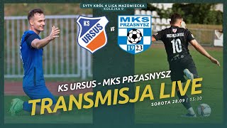 KS URSUS MOCNY NA SWOIM STADIONIE  Syty Król 4 liga Ursus Warszawa  MKS Przasnysz [upl. by Yvan]