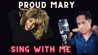 quotProud Maryquot  Tina Turner And Ike Turner  Karaoke With Male Part Only [upl. by Terra]