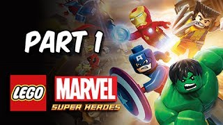 LEGO Marvel Super Heroes Gameplay Walkthrough  Part 1 Sand Central Station Lets Play Commentary [upl. by Loseff529]