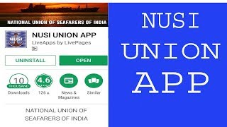 merchant Navy Nusi APP [upl. by Margaux]