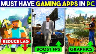 10 PC Programs Every GAMER Should Have  Increase FPS amp Graphics Decrease Lag ampMore  Win 1011 [upl. by Asteria]