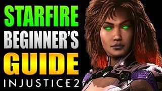 Injustice 2  15 Starfire Intros [upl. by Francine109]