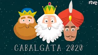 CABALGATA DE REYES MAGOS 2020 DESDE MADRID [upl. by Siraval999]