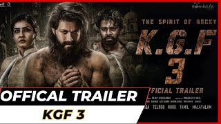 KGF 3 Official Trailer Release  First Look Release Date  You Need to Know kgf3 rockingstaryash [upl. by Ahseram]