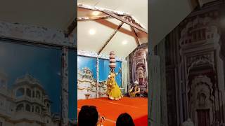 Folk Dance short  01  tent house  Rajasthani Dance  Udaipur  Pink City  Dance performance [upl. by Akcira]