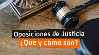 Cómo son las Oposiciones de Justicia ⚖ TODO lo que NECESITAS SABER 👩‍⚖ [upl. by Leahcim]