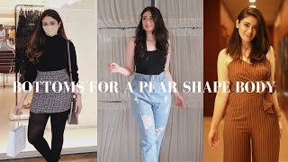 BEST Bottom Wear For A PearShaped Body  Pear Shaped Body Outfits [upl. by Nnaycart]