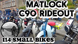 SMALL BIKES BIG ADVENTURES  MATLOCK C90 RIDE 2024  SBBA [upl. by Ayetal]