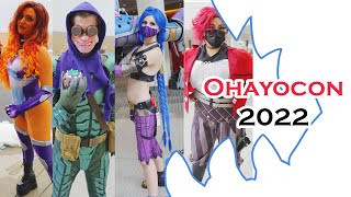 WELCOME TO OHAYOCON 2022 COSPLAY MUSIC VIDEO ANIME COMIC CON VLOG COLUMBUS OHIO [upl. by Doble]