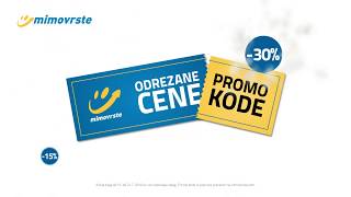 mimovrste ODREZANE CENE  promo kode za super popuste priznanih znamk [upl. by Adnilemre157]