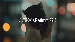 VILTROX AF 40mm F25 Street Photography [upl. by Eveneg]