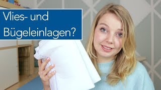 Vlieseinlagen Bügeleinlagen und co  Nastjas Nähtipps [upl. by Imhsar]