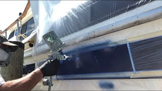 How to do a paint repair with awlcraft 2000 skipping the priming process [upl. by Karlik]