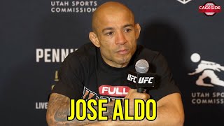 Jose Aldo Says Hell Show Bautista Theres Levels Still Hunting Title Shot  UFC 307 [upl. by Swiercz]