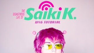 DISASTROUS SAIKI K Wig Tutorial  Epic Cosplay Wigs [upl. by Eiboh84]