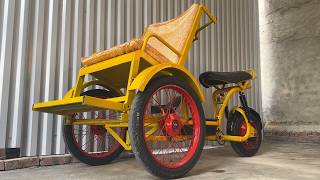 This Old Ebike Got a SECOND LIFE as a Tricycle For 500 [upl. by Keare470]