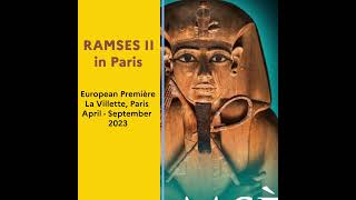 Egypt  Ramsès II  Exhibition at the Villette Paris [upl. by Einitsed]