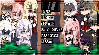 ☾︎Rena Regina To The Unforgiven Manhwa Characters React☽︎ Short Like Shinchiros painless Death [upl. by Toiboid365]