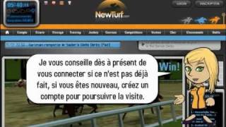 Devenir propriétaire dun cheval virtuel sur Newturf [upl. by Boser826]