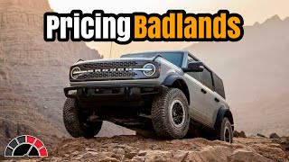 Its this or the Ford Bronco Raptor  2024 Bronco Badlands value build [upl. by Lulu]