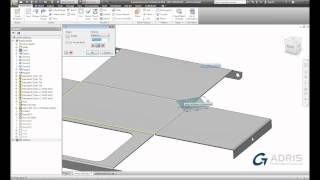 Inventor Training Tips  How to Unfold amp Refold Sheet Metal [upl. by Lucius321]