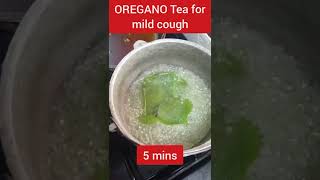 How to prepare natural remedy for mild cough with oregano leaf lemon and honey [upl. by Ateinotna]