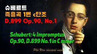 슈베르트 즉흥곡 1번 D899 Op90 No1  Schubert 4 Impromptus Op90 D899 No1 in C minor  2회 연속 연주 [upl. by Rivers1]