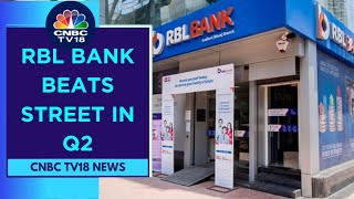 RBL Bank Q2 Results RBL Bank Reports 46 YoY Jump In Its Net Profit  CNBC TV18 [upl. by Ariela]