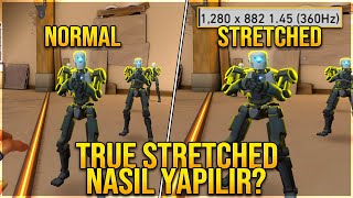 RAKİP BÜYÜYOR VALORANT TRUE STRETCHED NASIL YAPILIR Programsız [upl. by Yousuf691]