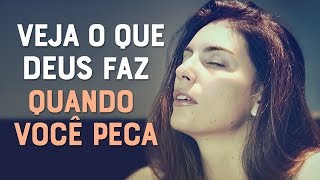 DESCUBRA O QUE DEUS FAZ QUANDO VOCÊ COMETE UM PECADO  Momento com Deus [upl. by Eiffe57]