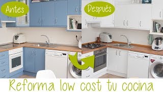 Reforma low cost de cocina  Hazlo tu mismo [upl. by Esenaj]