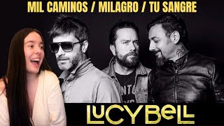 ESPAÑOLA REACCIONA a LUCYBELL en MIL CAMINOS MILAGRO y TU SANGRE [upl. by Dov]