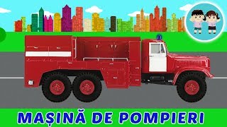 Mașini pentru Copii Tipuri de Autovehicule Desene Animate Educative [upl. by Kryska847]