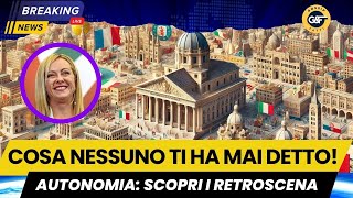 La Verità Sconvolgente sullAutonomia Differenziata in Italia [upl. by Osmund]