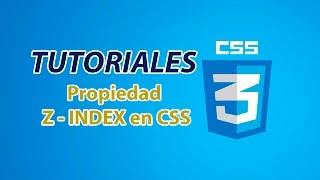 Propiedad zindex en CSS [upl. by Tevis]