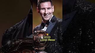 Ballon d’Or Winners from 2003 to 2023  Legendary Footballers fifaworldcup messi football cr7 [upl. by Anaira]