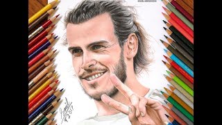 Drawing Gareth Bale Featured in quotGiveMeSportquot [upl. by Weinhardt145]