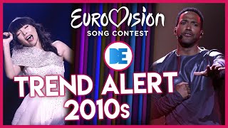 Eurovision Yearly Trends of the 2010s [upl. by Ainoyek]