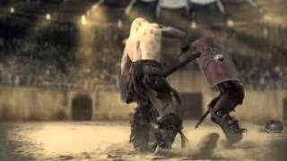 Spartacus and Crixus vs Theokoles HD [upl. by Larual96]