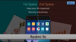 Enable Second Space In Redmi 9c  Xiaomi Smartphone [upl. by Odlopoel708]