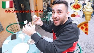 Unde mănânci bine în Roma paste magice amp gelato divin [upl. by Twum]